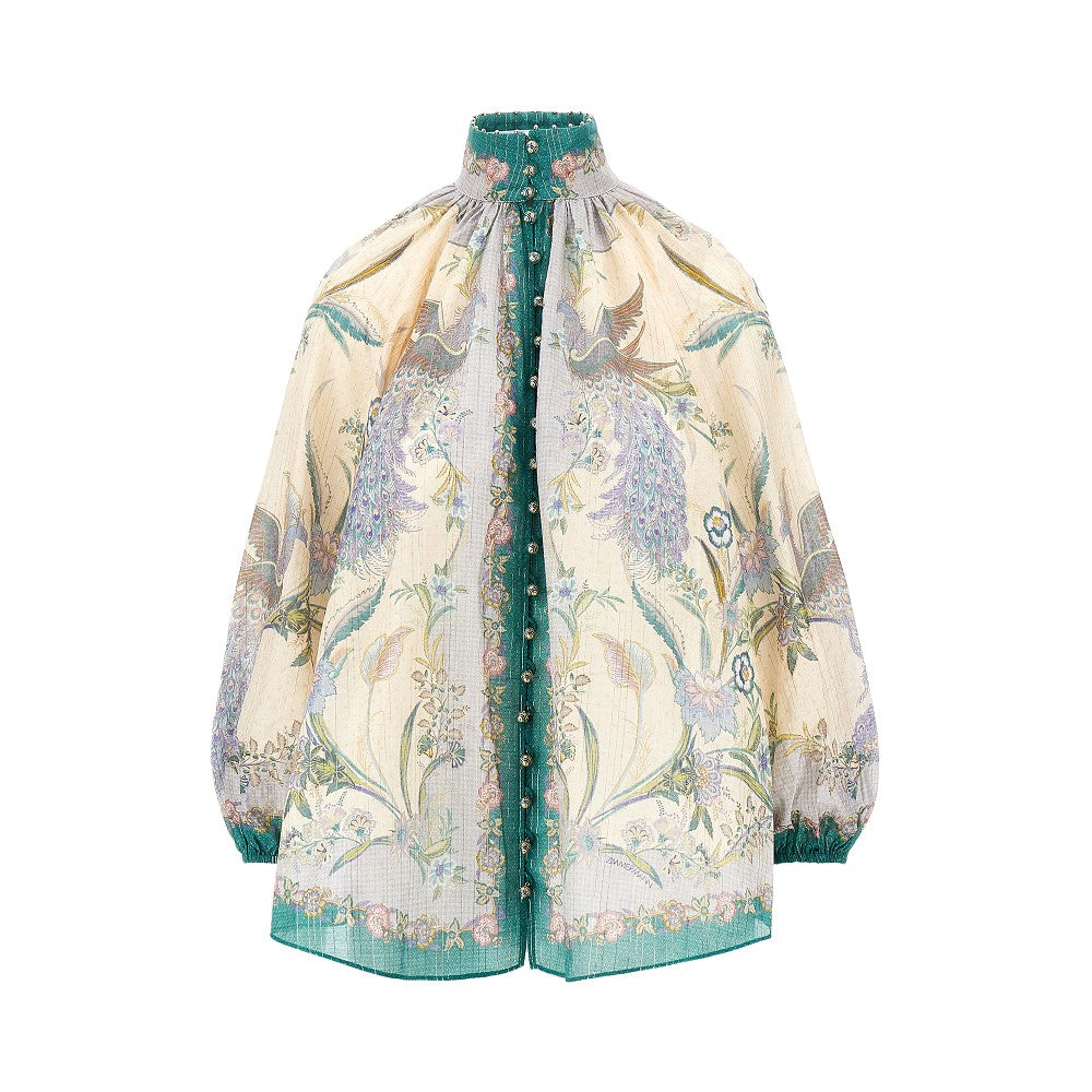 ZIMMERMANN I indra cotton and silk blouse