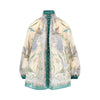 indra cotton and silk blouse