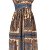 mahon paisley silk long dress