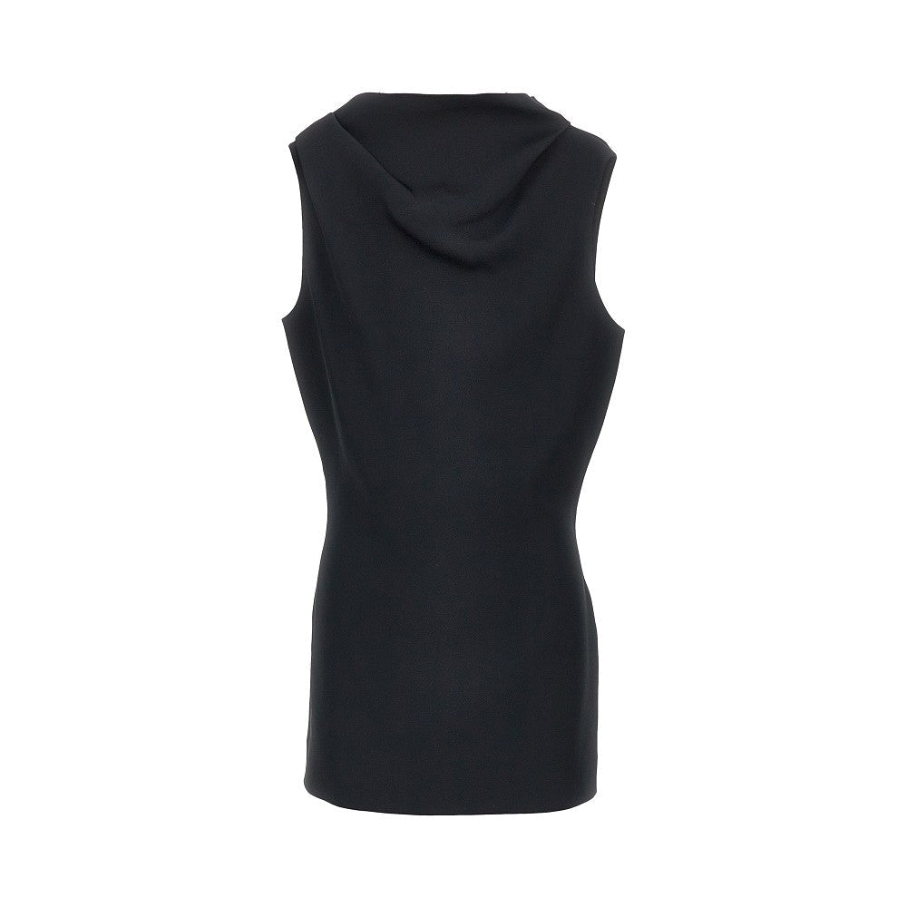 KHAITE 4 crepe satin mini dress