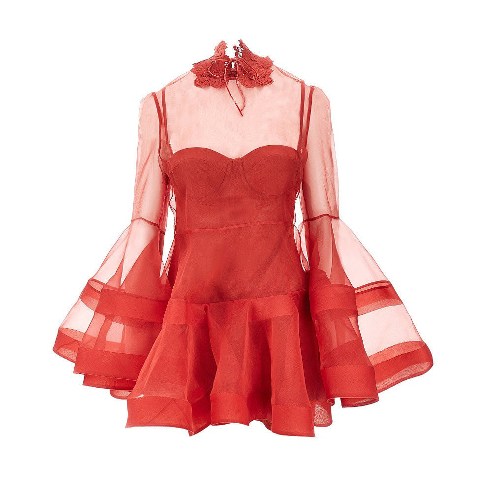 ZIMMERMANN III rebellion organdy mini dress