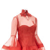 rebellion organdy mini dress