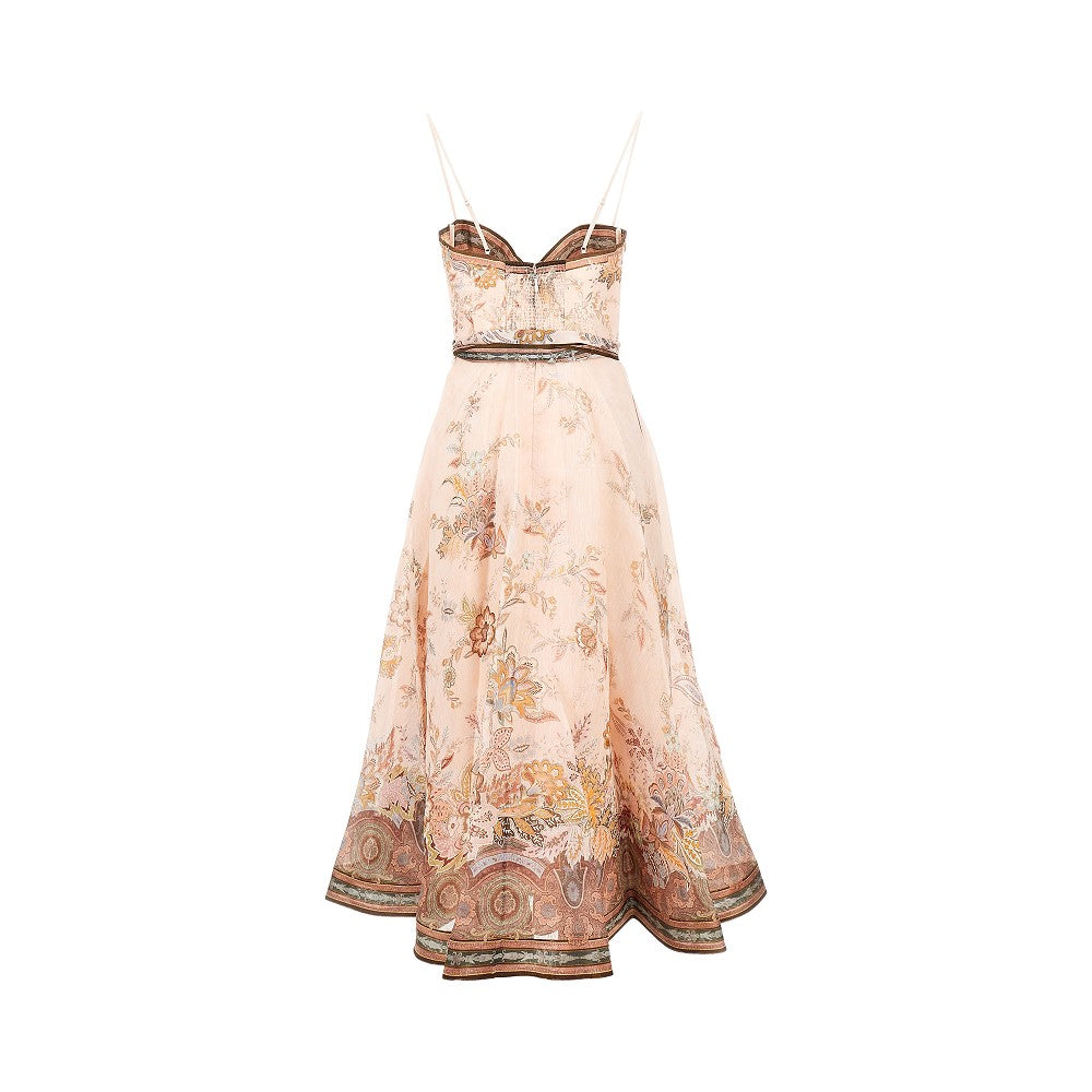 alchemy organdy midi dress