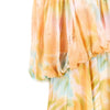 luna silk long dress