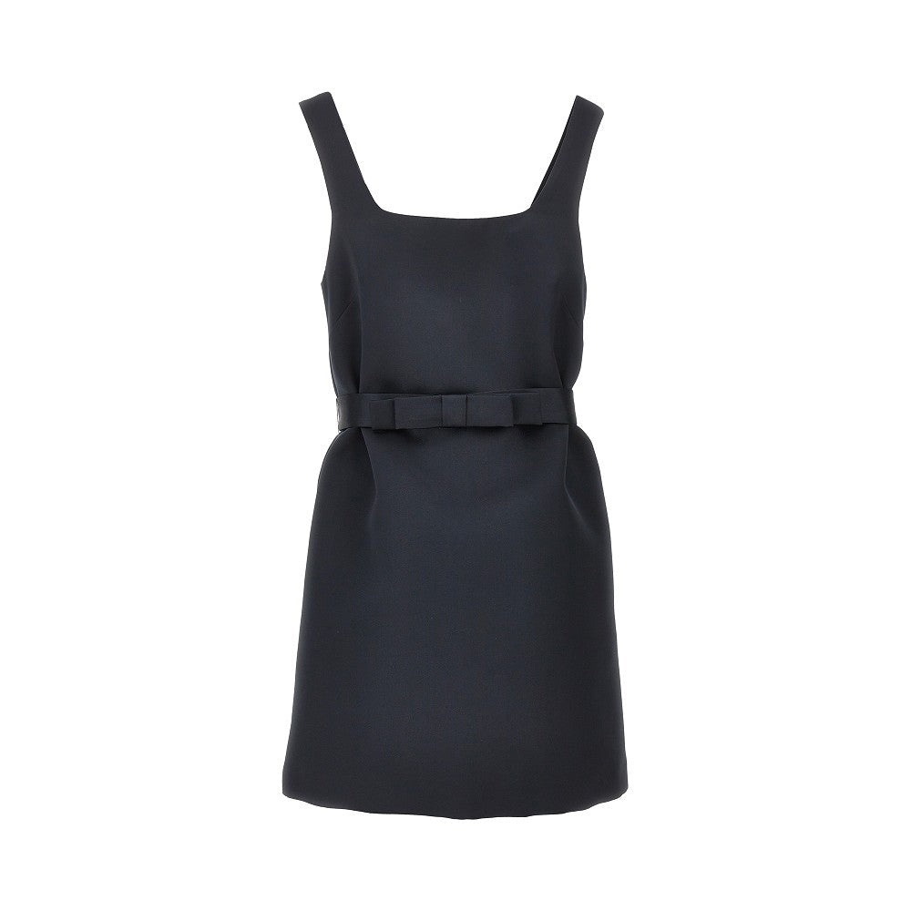 P.A.R.O.S.H. M satin mini dress with belt