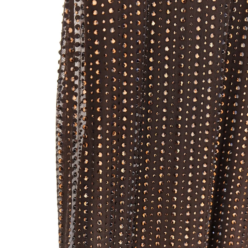 VENUJA M crystal strapless mini dress