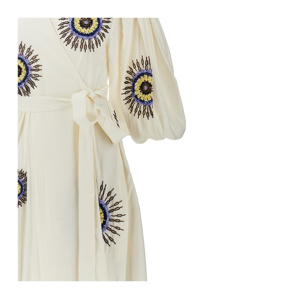 eden embroidered voile dress