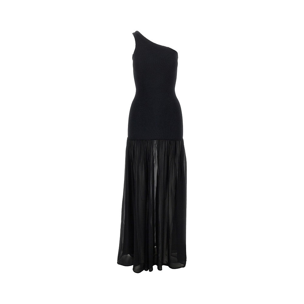 HUNZA G OS nancy hybrid long dress