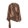 paisley georgette indira mini dress