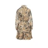 short dress with floral paisley print
