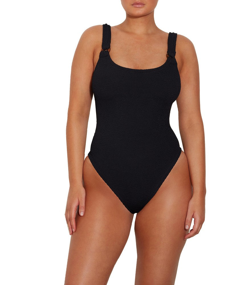 HUNZA G OS domino swimsuit