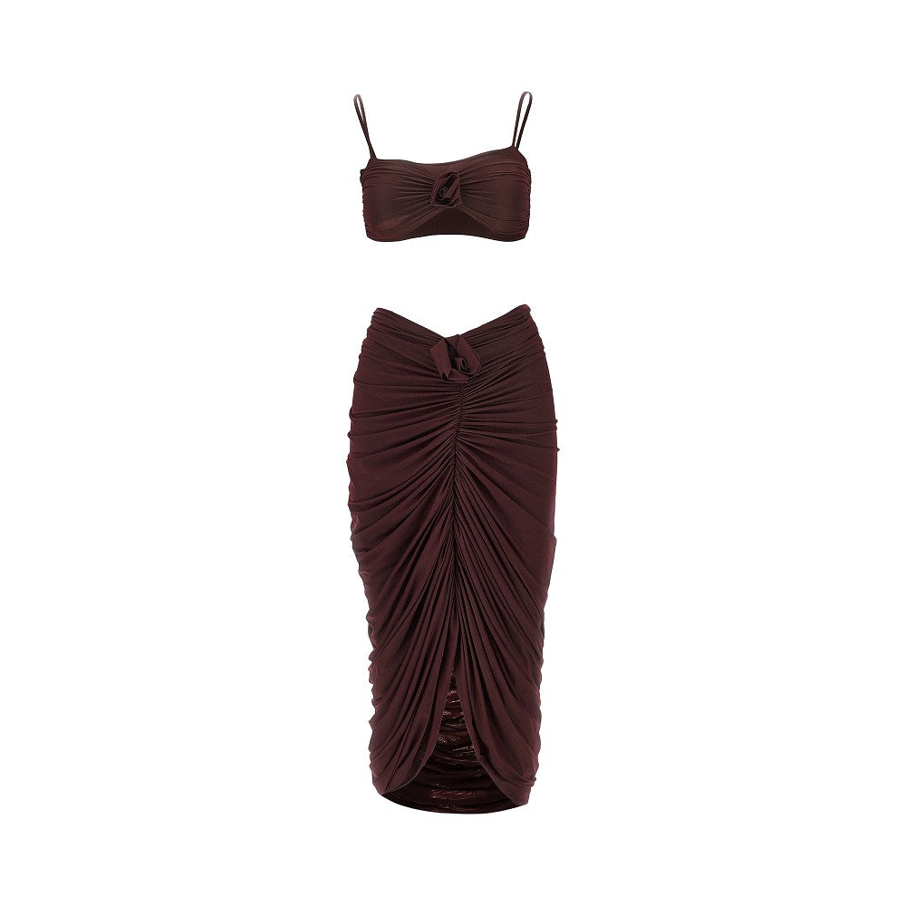 medusa stretch lycra co-ord set