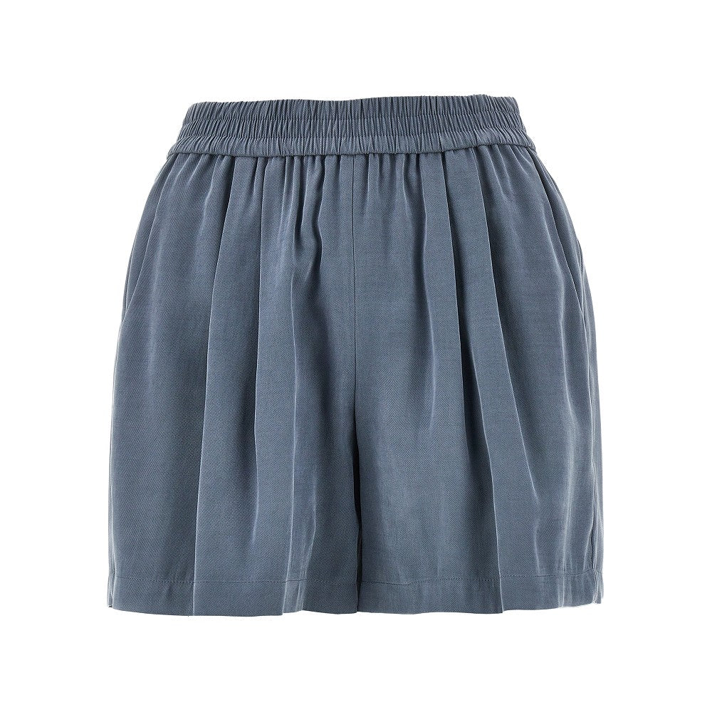 washed twill shorts