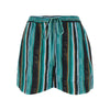 printed muslin shorts