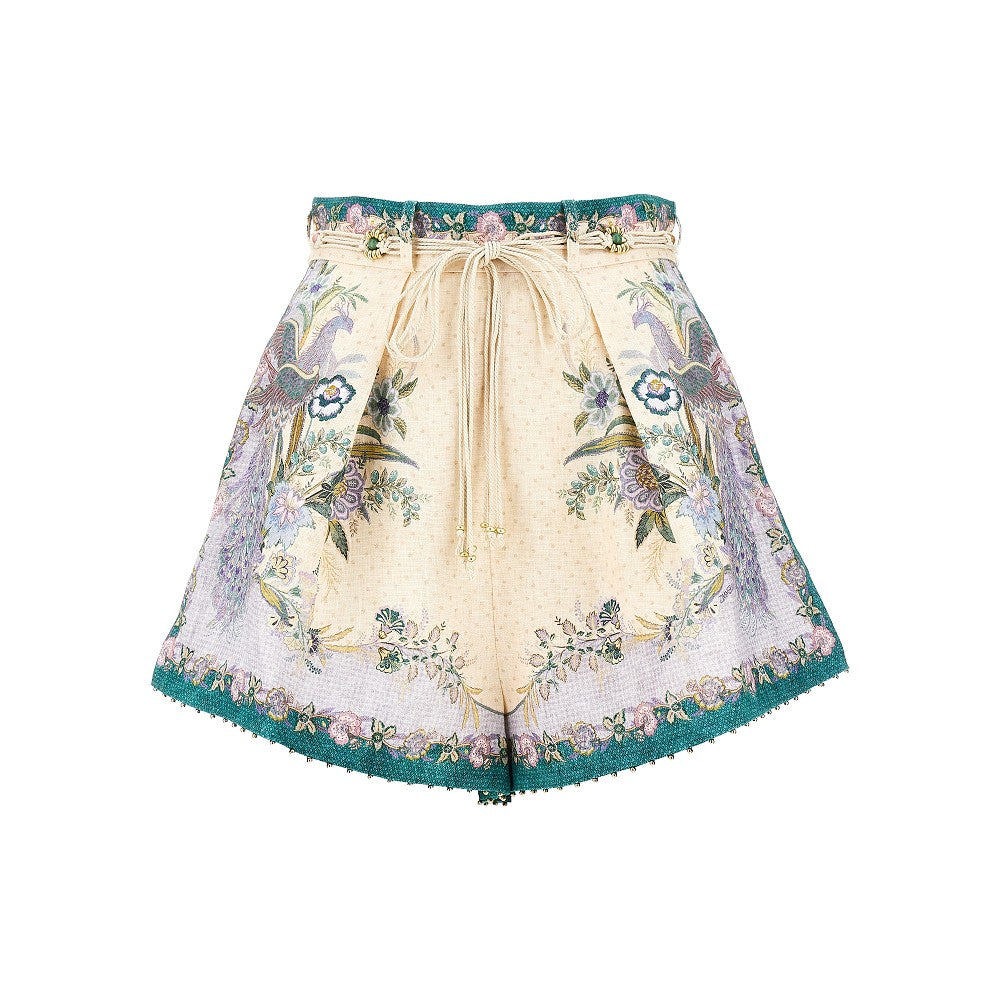 ZIMMERMANN I indra linen shorts