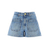janet denim shorts