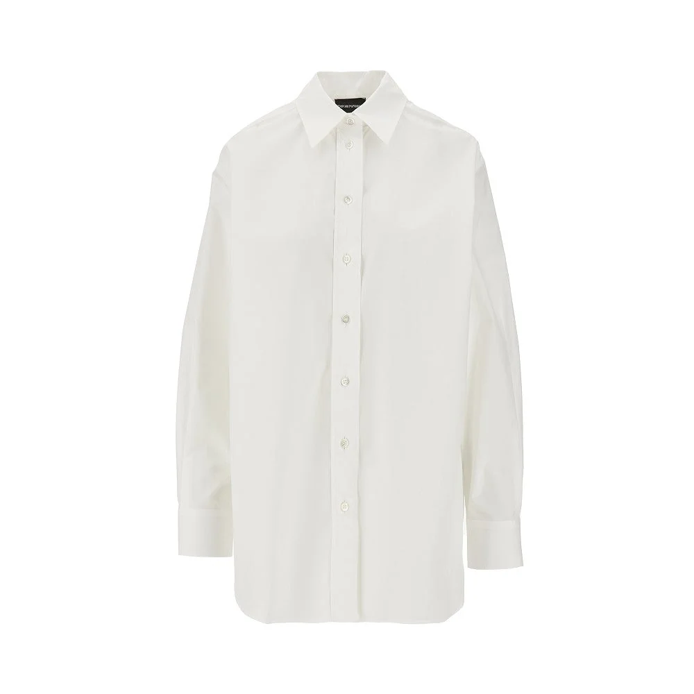 oversized poplin shirt