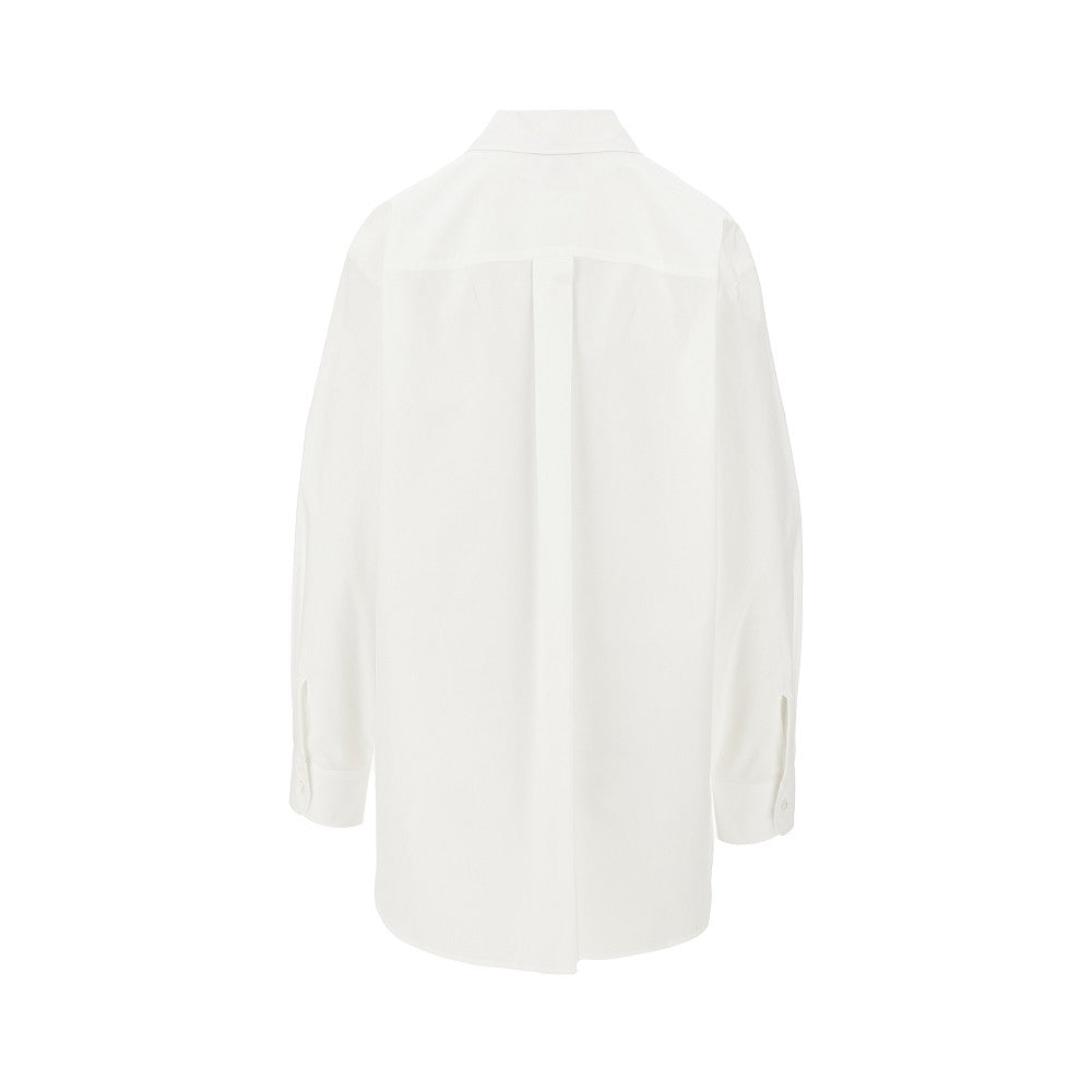 oversized poplin shirt