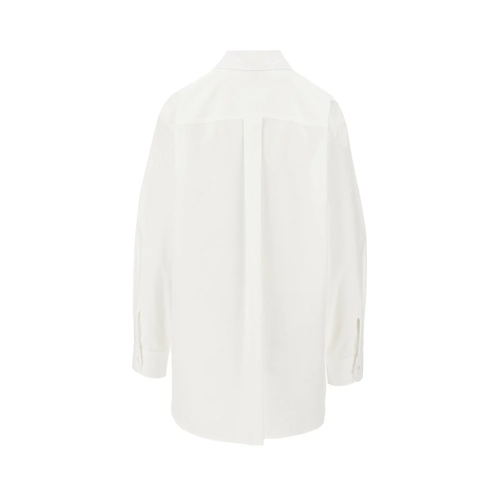 oversized poplin shirt