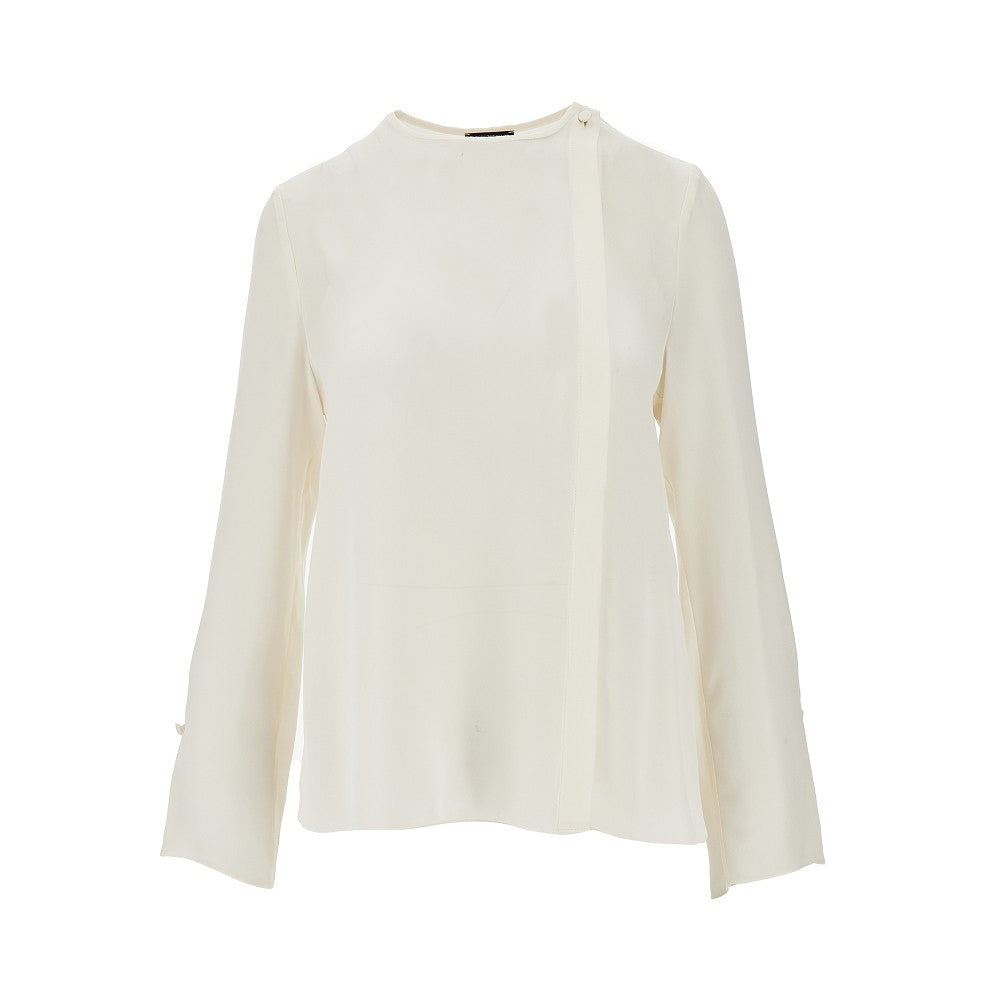 EMPORIO ARMANI 40 icon silk blouse