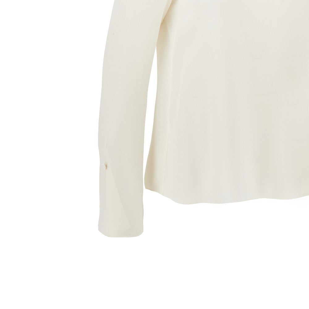 icon silk blouse