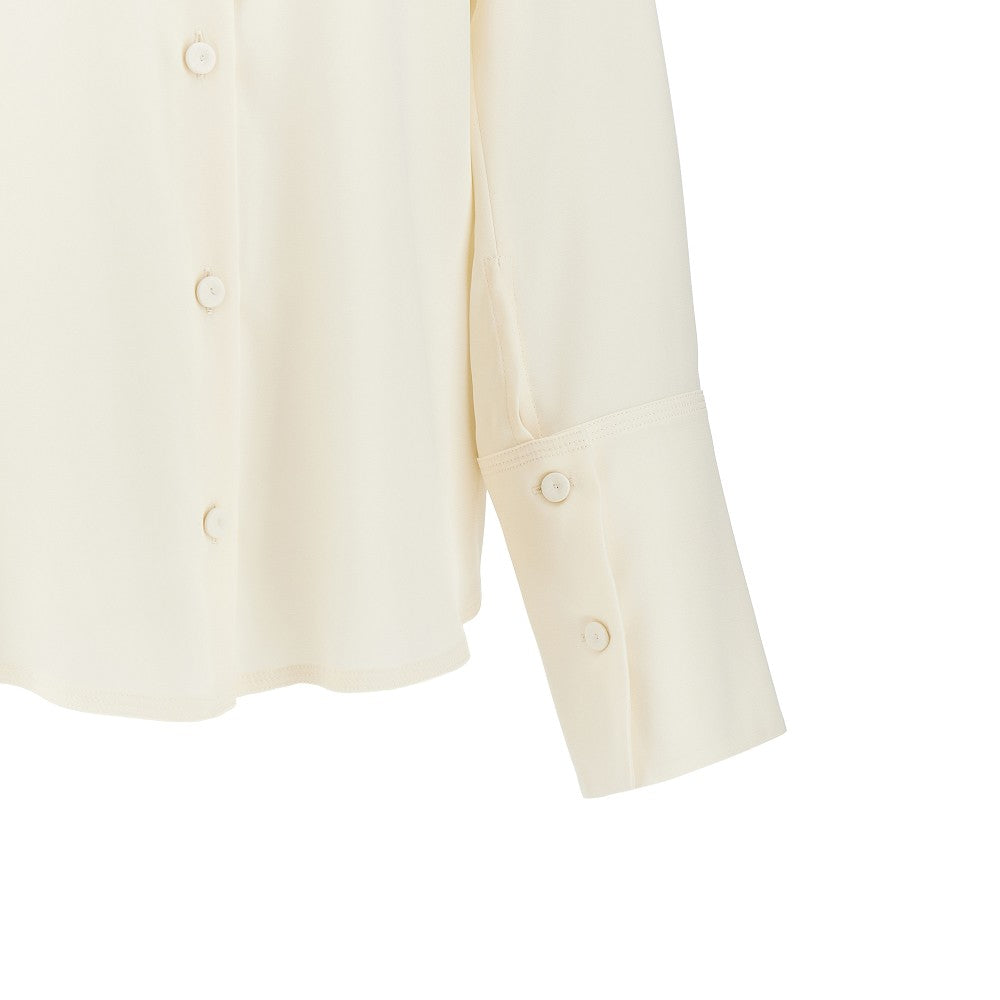 MAX MARA 46 reversed satin shirt