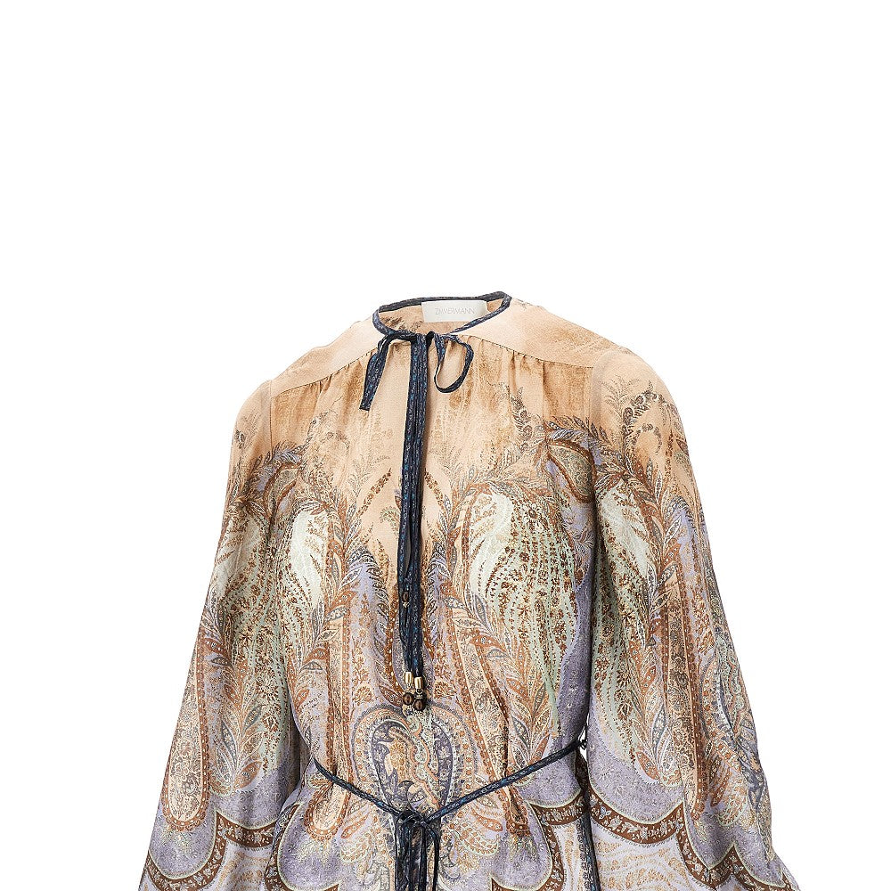 ZIMMERMANN II wanderlust silk tunic