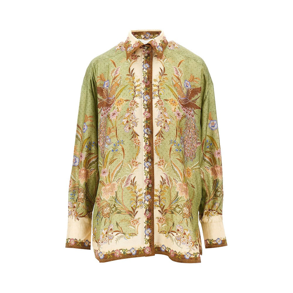 indra silk shirt