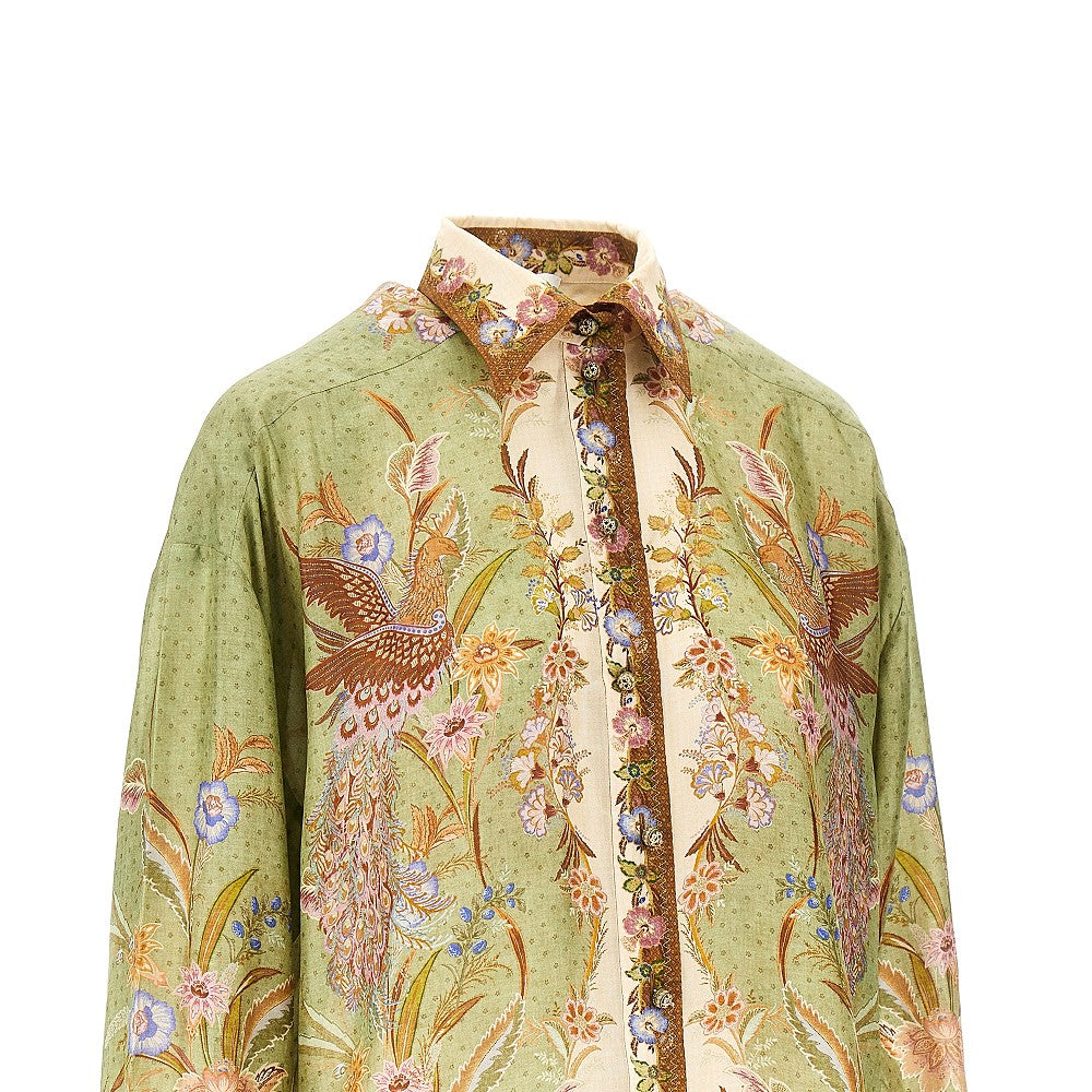 indra silk shirt