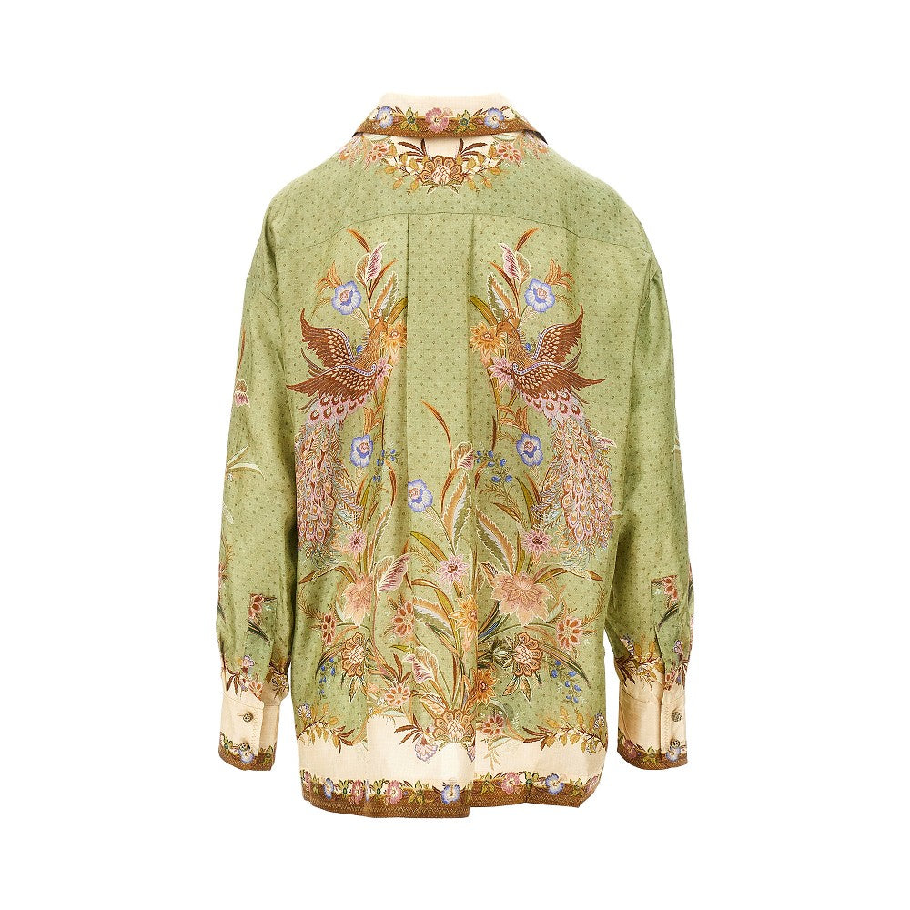indra silk shirt