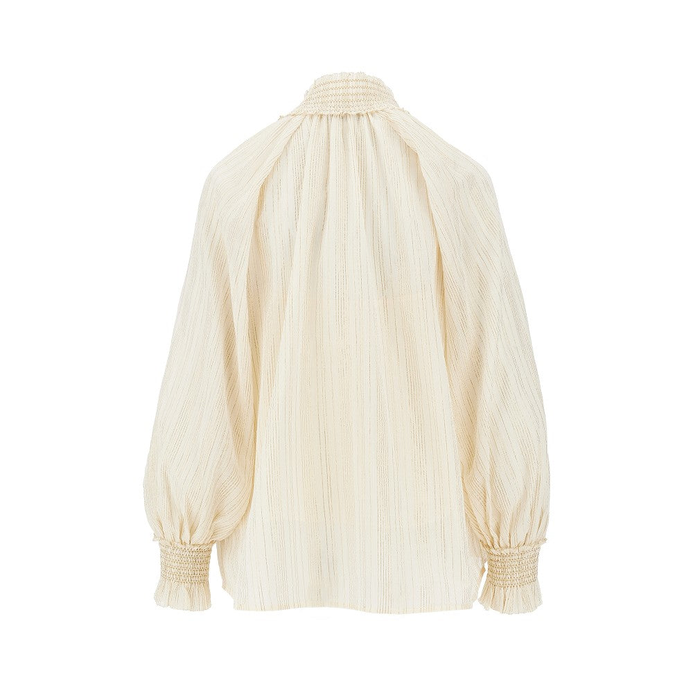 aster cotton and silk blouse
