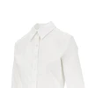 poplin basque shirt