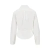 poplin basque shirt