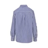 striped cotton poplin shirt