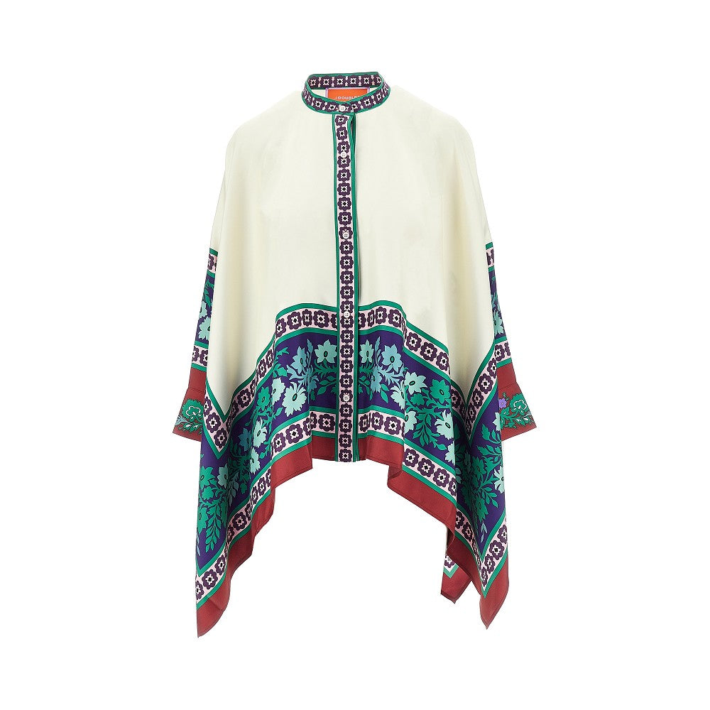 foulard silk shirt