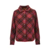 dylan check cashmere shirt