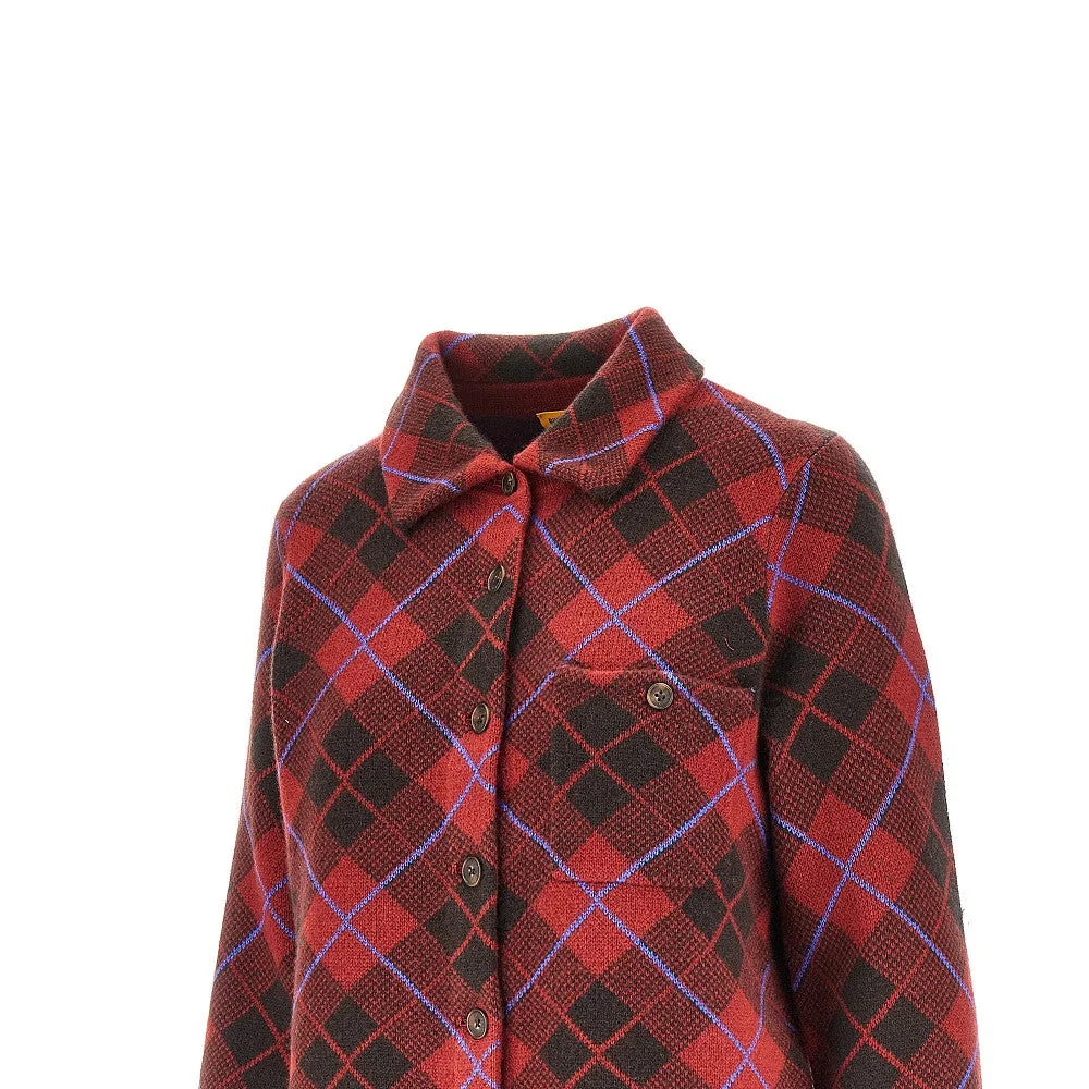 GUEST IN RESIDENCE S dylan check cashmere shirt