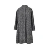 mélange wool blend coat