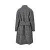 mélange wool blend coat