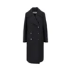 double-breasted long coat