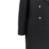double-breasted long coat