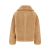 faux shearling jacket