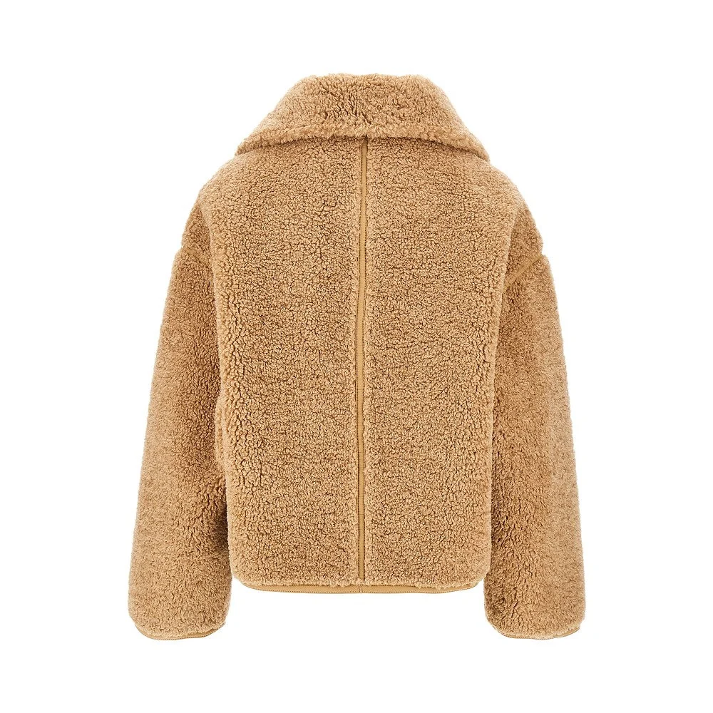 faux shearling jacket