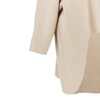 cashmere asymmetrical coat