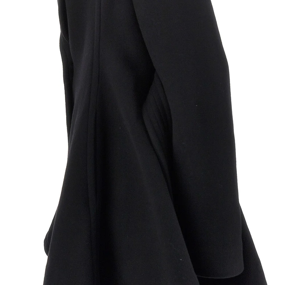 ALAIA 38 wool robe coat with belt