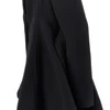 wool robe coat with belt