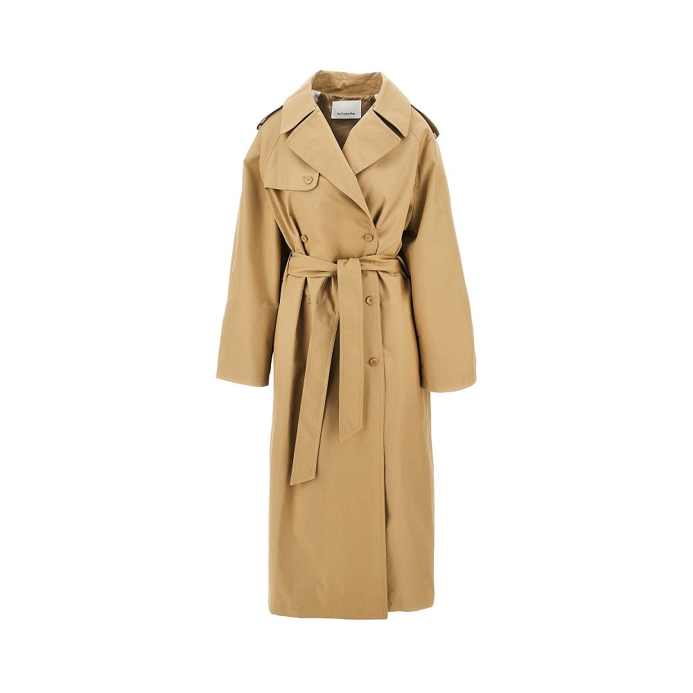 THE FRANKIE SHOP M riva oversized trench coat