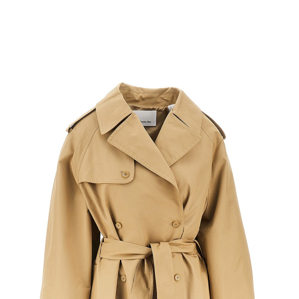 THE FRANKIE SHOP M riva oversized trench coat