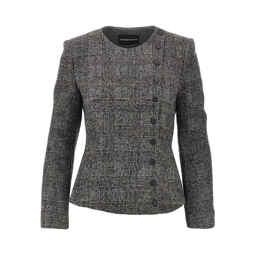 prince of wales wool jacket