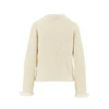 raffia effect crochet knit jacket